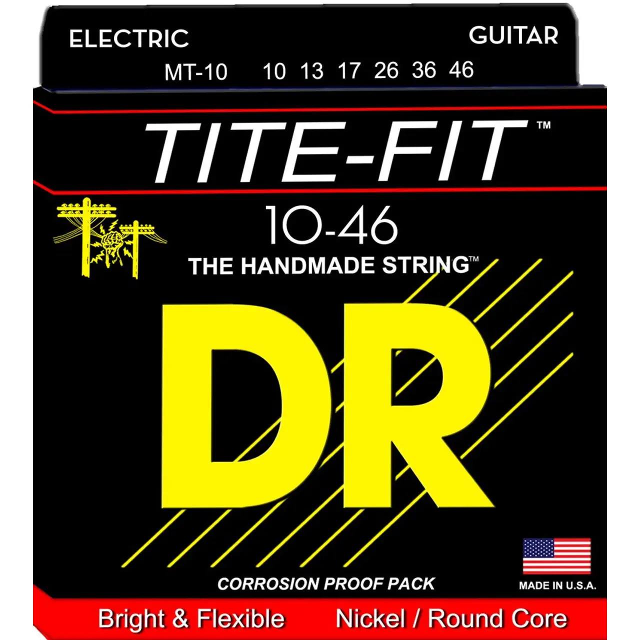 DR-TITE-FIT™-Medium-10-46-zice-za-elektricnu-gitaru DR STRINGS DR TITE-FIT 10-46 Žice za električnu gitaru - Image 1