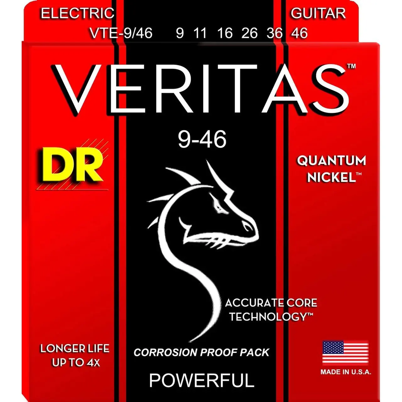 DR-VERITAS™-Light-9-42-zice-za-elektricnu-gitaru DR STRINGS DR VERITAS 9-42 Žice za električnu gitaru - Image 1