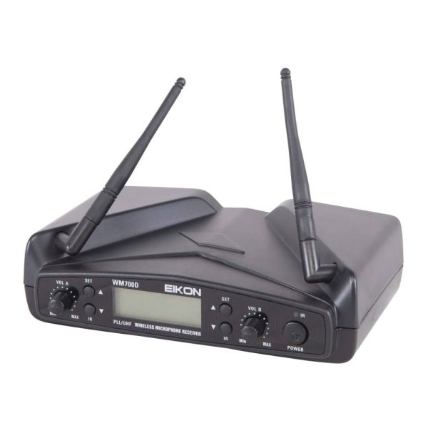 Eikon WM700DMA UHF PLL 512-562 Mh dual mikrofon sistem mikrofona - Image 2