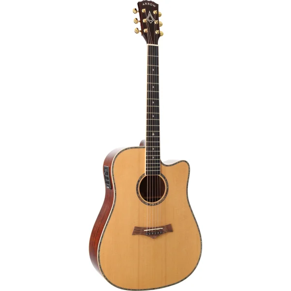 Arrow Platinium D CE Sitka Mahagony Ozvučena akustična gitara - Image 3
