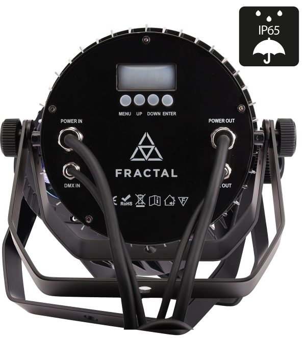 Fractal Lights OPTIRAY 18x15W RGBWA 5in1 LED PAR IP65 Waterproof-lampa led Reflektor - Image 2