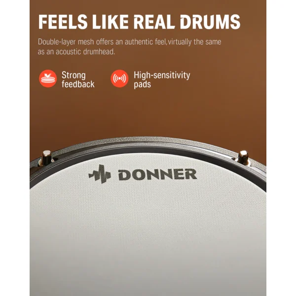 Donner DED-80P Električni bubanj - Image 3