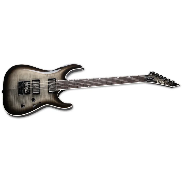 ESP LTD MH-1000 Evertune FM Charcoal Burst Električna gitara - Image 3