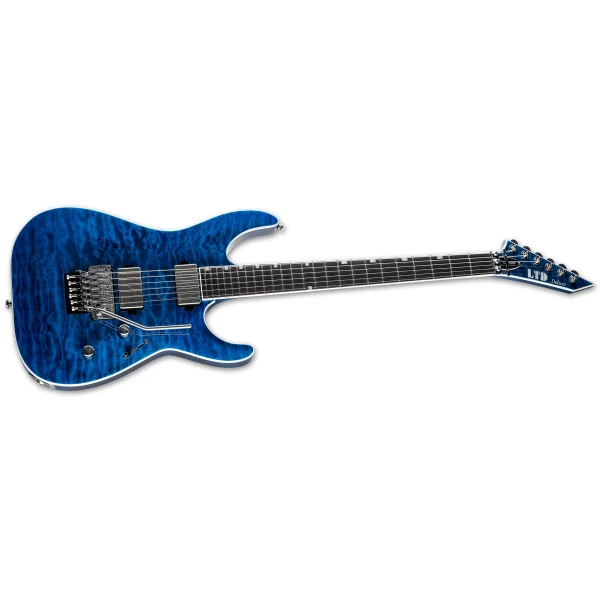 ESP LTD MH-1000 QM BLK Ocean Električna gitara - Image 3