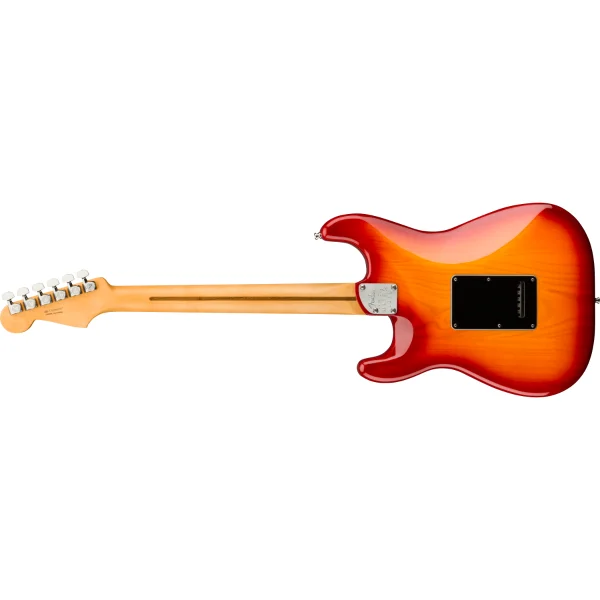 Fender American American Ultra Luxe Stratocaster, Maple Fingerb, Plasma Red Burst, Električna gitara - Image 2