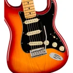 Fender American American Ultra Luxe Stratocaster, Maple Fingerb, Plasma Red Burst, Električna gitara - Image 3