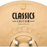 MEINL CC14MH-B Classics Custom Brilliant Medium Hihat  14 - Image 3