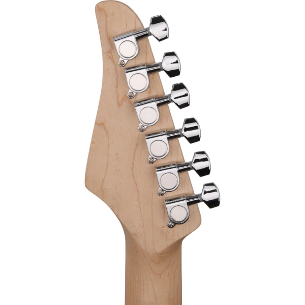 Arrow Tonecaster ST 111 Biscuit Maple/White Električna gitara - Image 7