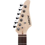 Arrow Tonecaster ST 111 Bubblegum Rosewood/White Električna gitara - Image 4