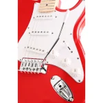 Arrow Tonecaster ST 111 Hot Rooster Maple/White Električna gitara - Image 4