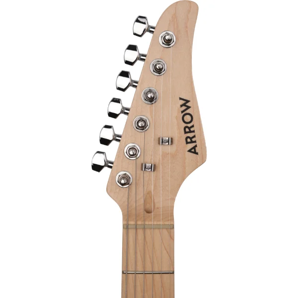 Arrow Tonecaster ST 111 Hot Rooster Maple/White Električna gitara - Image 5