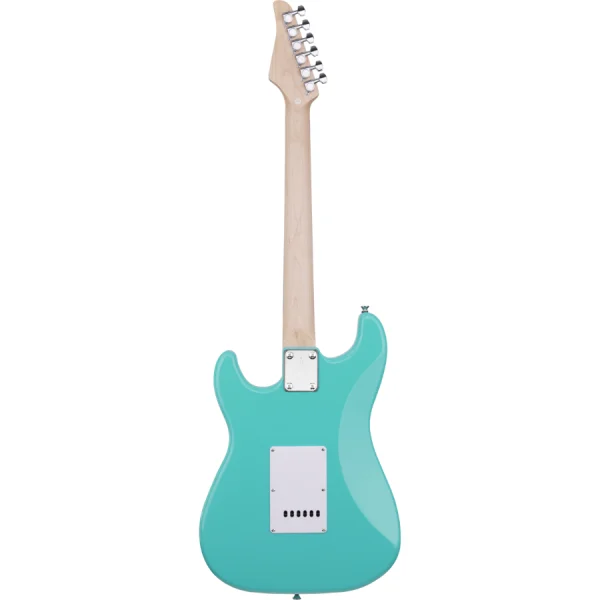 Arrow Tonecaster ST 111 Seafoam Rosewood/White Električna gitara - Image 2