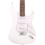 Arrow Tonecaster ST 111 Snow White Rosewood/White Električna gitara - Image 2