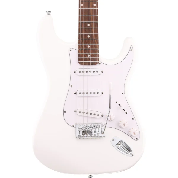 Arrow Tonecaster ST 111 Snow White Rosewood/White Električna gitara - Image 2