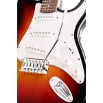 Arrow Tonecaster ST 111 Tobaco Burst Rosewood/White Električna gitara - Image 4