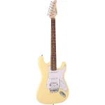 Arrow Tonecaster ST 211 Biscuit Rosewood/White Električna gitara
