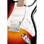 Arrow Tonecaster ST 211 Tobacco Burst Rosewood/White Električna gitara - Image 4