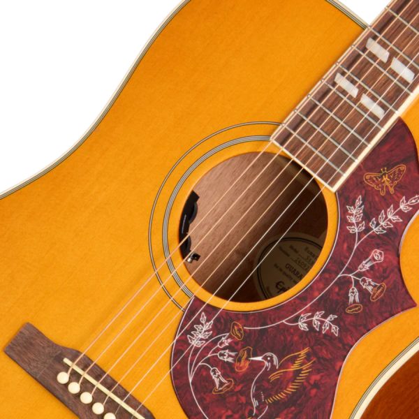 Epiphone Hummingbird Studio Natural Akustična ozvučena gitara - Image 5