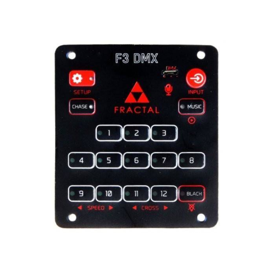 Fractal Lights F3 DMX kontroler Fractal Lights F3 DMX kontroler - Image 1