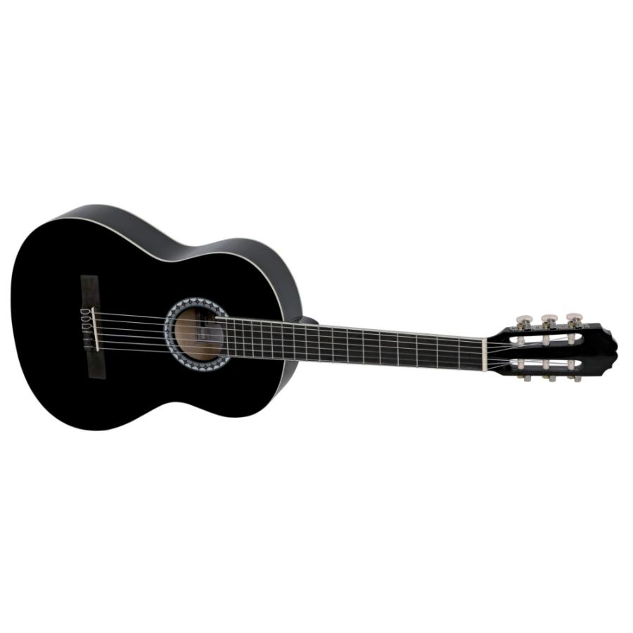 GEWA Classical guitar BasicPlus PS510.346 Crna 34 Klasična gitara GEWA Classical guitar BasicPlus PS510.346 Crna 3/4 Klasična gitara - Image 1