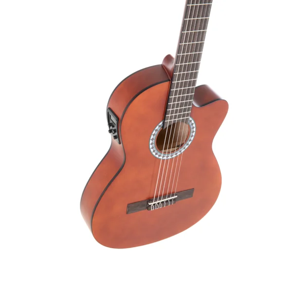 GEWA E-Acoustic classical guitar Basic PS510.190 Natural Klasična ozvučena gitara - Image 3