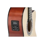 GEWA E-Acoustic classical guitar Basic PS510.197 Natural Klasična ozvučena gitara - Image 3