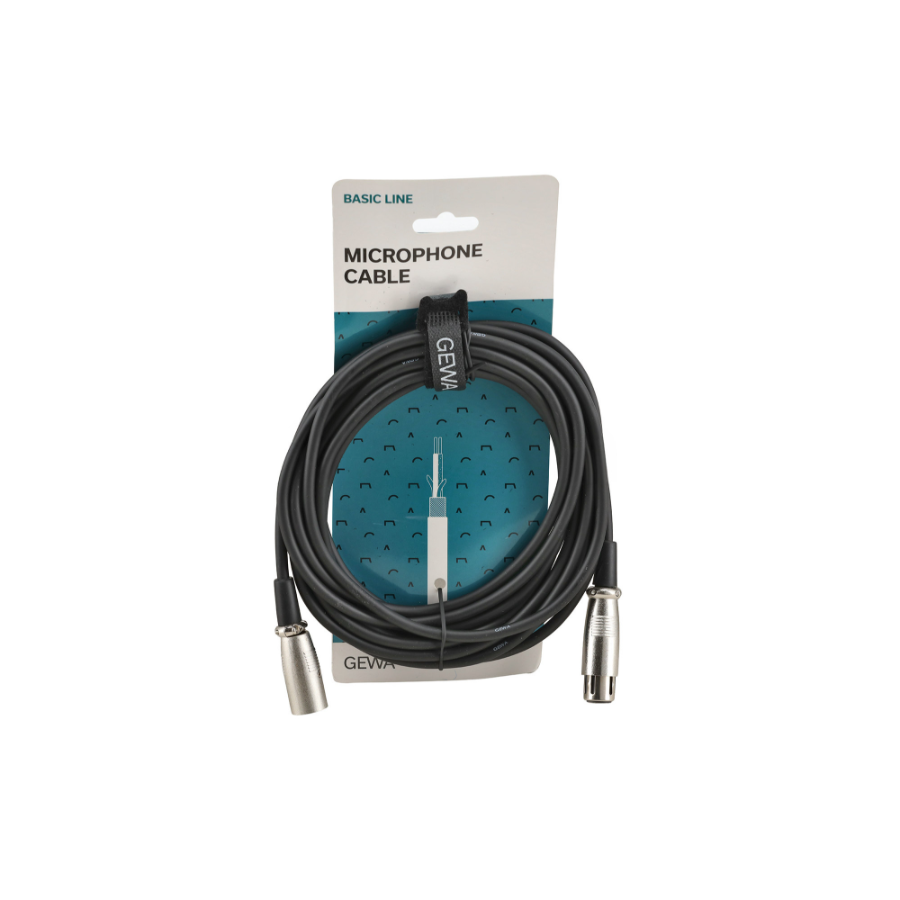 GEWA Microphone cable Basic Line 190.045 Mikrofonsko kablo 6m GEWA Microphone cable Basic Line 190.045 Mikrofonsko kablo 6m - Image 1