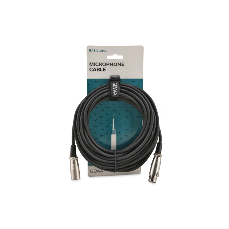 GEWA Microphone cable Basic Line 190.050 Mikrofonsko kablo 9m GEWA Microphone cable Basic Line 190.050 Mikrofonsko kablo 9m - Image 1