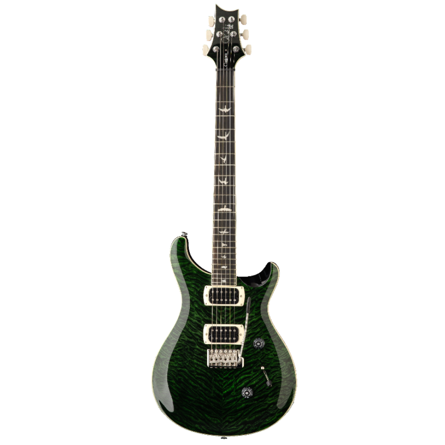 PRS SE Custom 24 Quilt Teal Black Električna gitara PRS SE Custom 24 Quilt Teal Black Električna gitara - Image 1