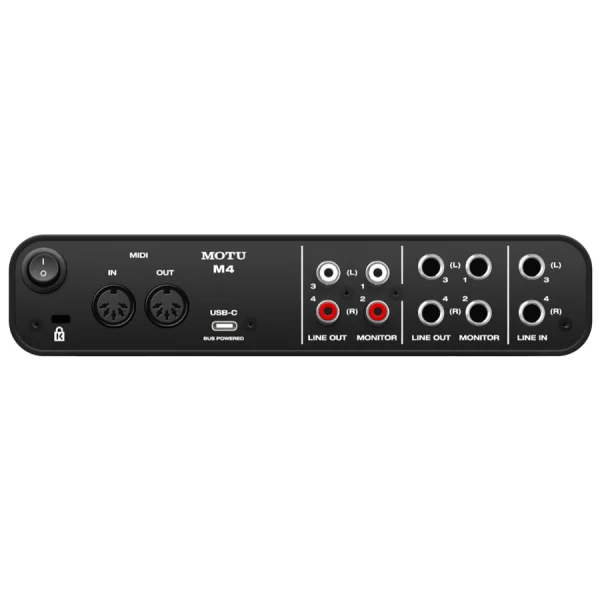 MOTU M4 - interfejs audio, Zvučna kartica - Image 2