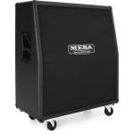 Mesa Boogie 4x12 Rectifier Standard Slant Cabinet  Black Bronco Black Grille Kabinet