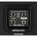Mesa Boogie 4x12 Rectifier Standard Slant Cabinet  Black Bronco Black Grille Kabinet - Image 3