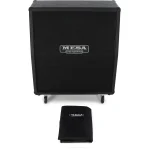 Mesa Boogie 4x12 Rectifier Standard Slant Cabinet  Black Bronco Black Grille Kabinet - Image 4