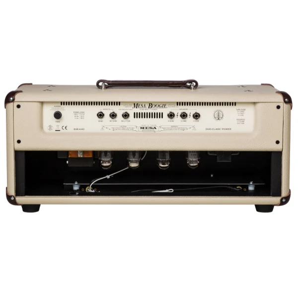 Mesa Boogie California Tweed 6V6 4:40 Head Cream Bronco/Cream Tan Grille Glava pojačala - Image 2