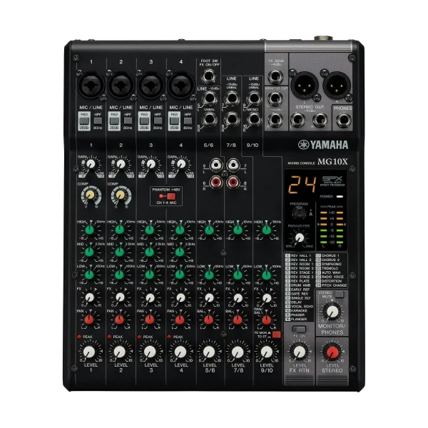 YAMAHA MG-10X Mixing console Analogna mikseta - Image 2