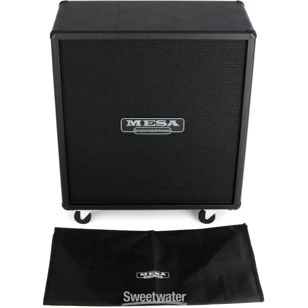 Mesa Boogie 4x12 Rectifier Standard Straight Cabinet  Black Bronco Black Grille Kabinet - Image 2