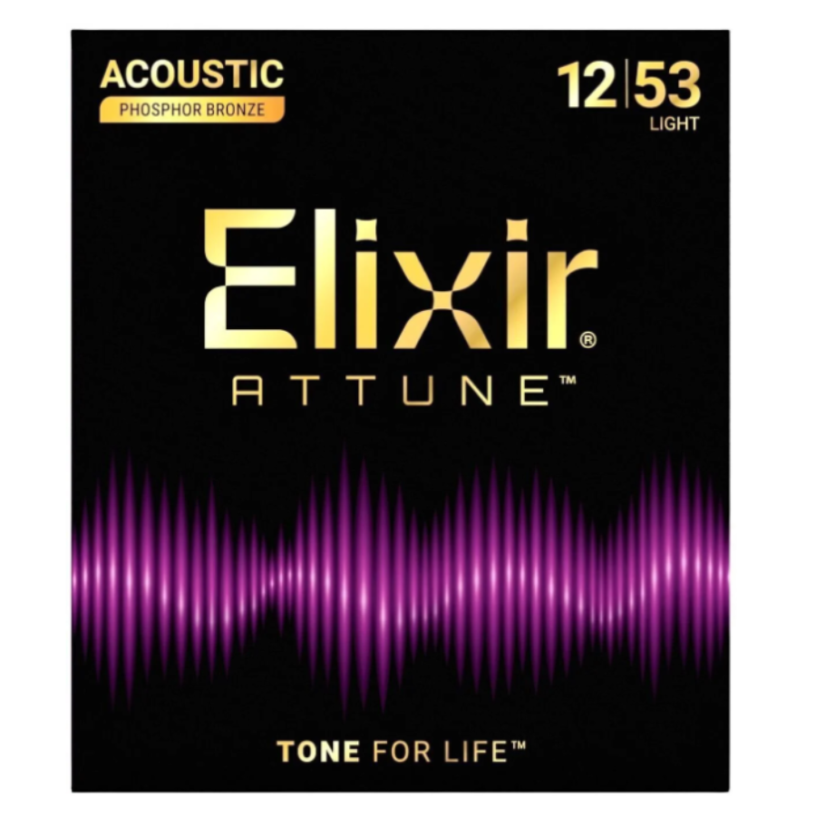 ELIXIR 12-53 Attune Phosphor bronze Žice za akustičnu gitaru ELIXIR 12-53 Attune Phosphor bronze Žice za akustičnu gitaru (SET) - Image 1