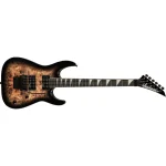 Jackson JS32 Dinky DKAP, Amaranth Fingerb, Transparent Black Burst Električna gitara