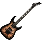 Jackson JS32 Dinky DKAP, Amaranth Fingerb, Transparent Black Burst Električna gitara - Image 4