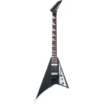 Jackson JS32 Rhoads, Amaranth Finger, Black with white bevels Električna gitara