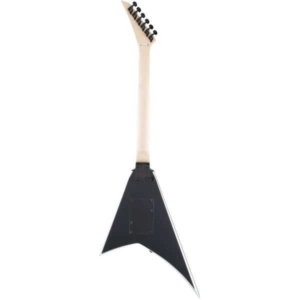 Jackson JS32 Rhoads, Amaranth Finger, Black with white bevels Električna gitara - Image 3