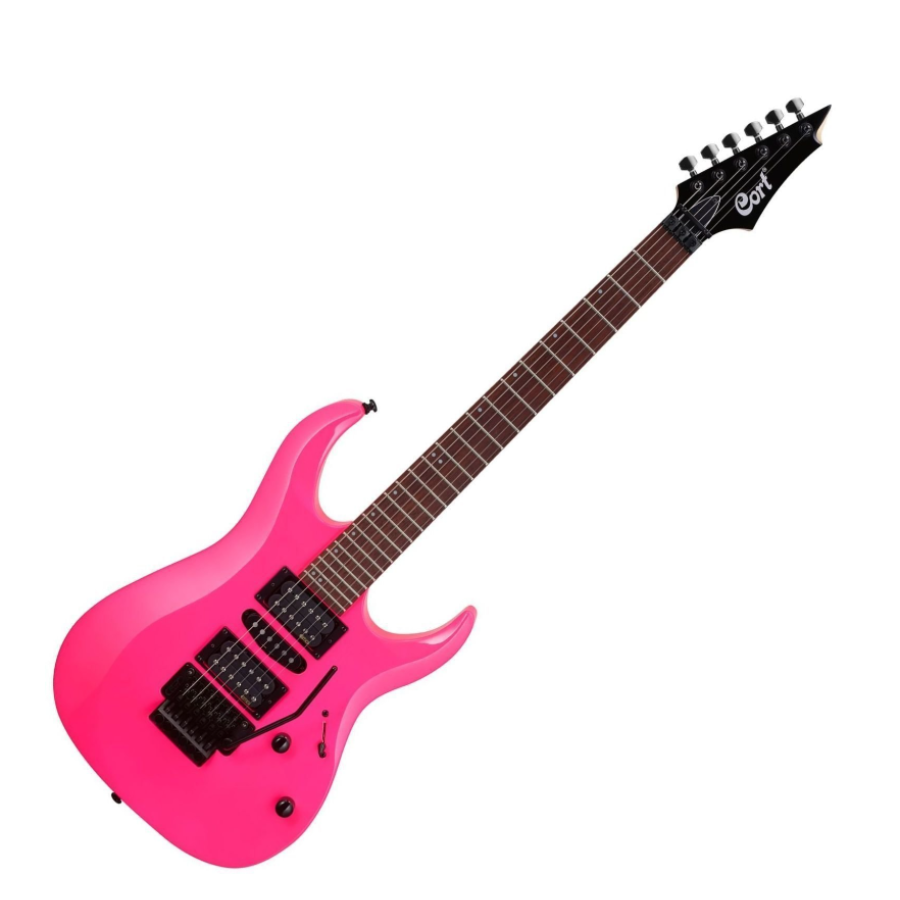Snimka zaslona 2026-07-10 141658 Cort X250 Tear Drop Pink Električna gitara - Image 1
